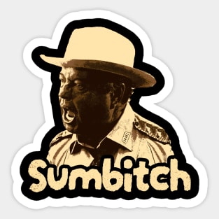 sumbitch - retro Sticker